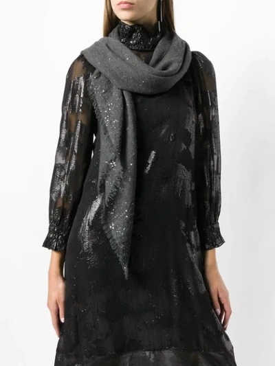 Shop Faliero Sarti Lenny Scarf In Grey