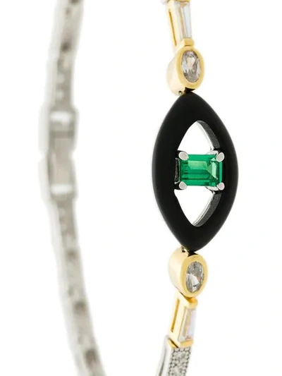 Shop V Jewellery Emmanuelle Bracelet In Metallic