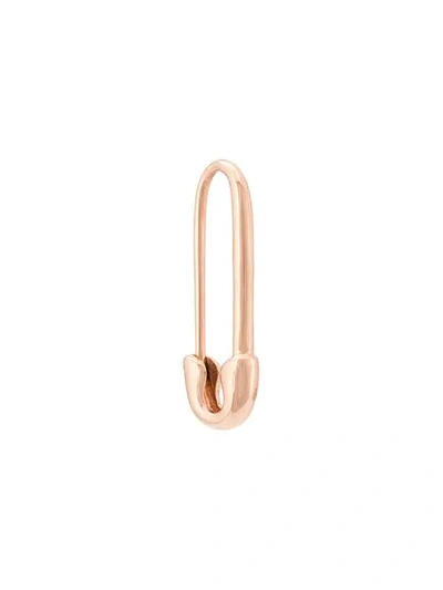 Shop Anita Ko 18kt Rose Gold Safety Clip Earring