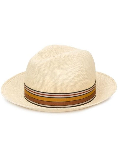 Shop Loro Piana Classic Panama Hat In Neutrals