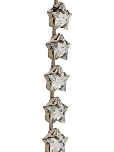 Shop N°21 Crystal Star Earrings In Silver