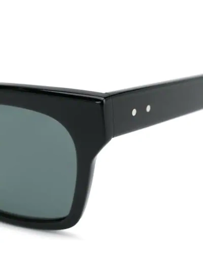 Shop Thom Browne Eyewear Tb 418 Sunglasses - Black