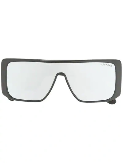 Shop Tom Ford Oversized-sonnenbrille In 01c Black