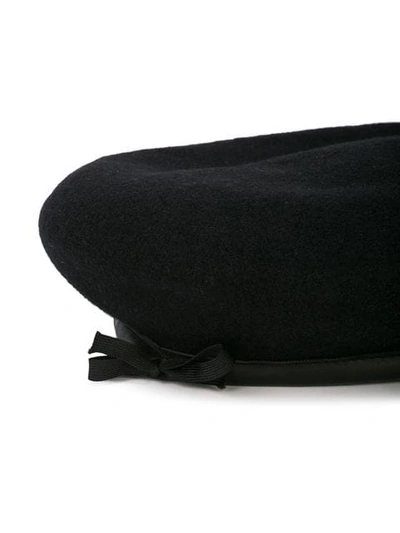 Shop Enfants Riches Deprimes Enfants Beret Hat In Black