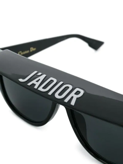 Shop Dior Club 2 Square-frame Sunglasses In Black