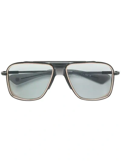 Shop Dita Eyewear Initiator Sunglasses In Grey