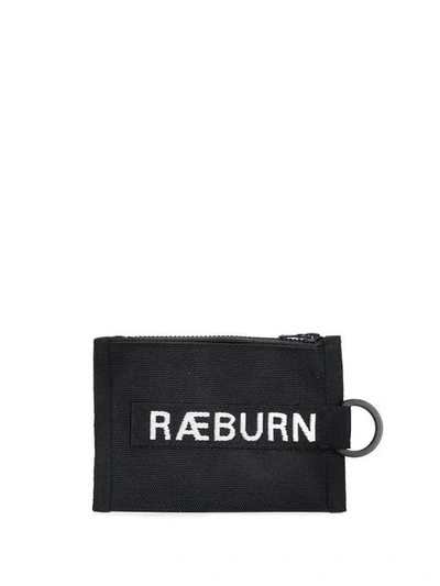 Shop Raeburn Ræburn Zip Wallet In Black