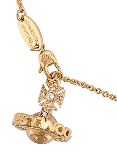 Shop Vivienne Westwood Paisley Orb Bracelet - Gold