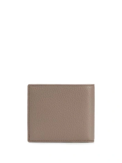 Shop Vivienne Westwood Orb Billfold Wallet In Grey