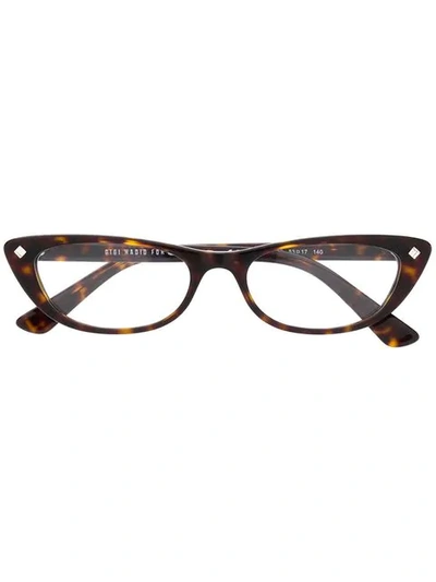 Shop Vogue Eyewear X Gigi Hadid Cat Eye Glasses - Black