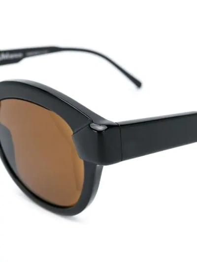 Shop Kuboraum K17 Sunglasses In Black