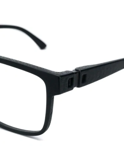 Shop Mykita Square Shaped Glasses In Black