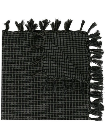 Shop Undercover Tassel Scarf In Black