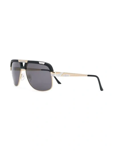 Shop Cazal 986 Sunglasses In Black