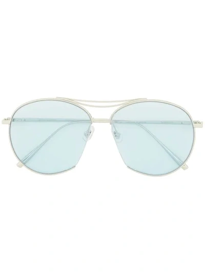 Shop Gentle Monster Jumping Jack 02(b) Sunglasses In Silver
