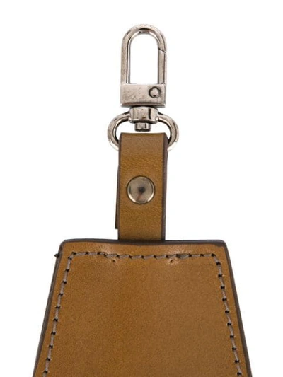 Shop Lemaire Triangular Key Holder In Brown