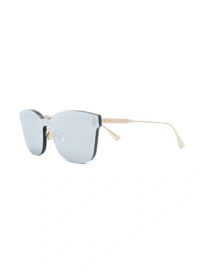 Shop Dior Colorquake2 Sunglasses In Metallic