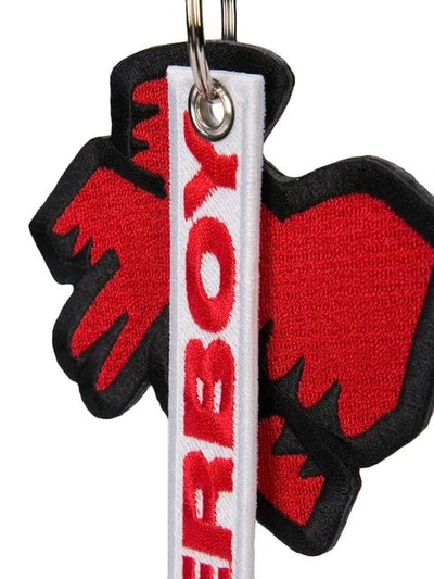 CHARLES JEFFREY LOVERBOY T-REX KEYRING - 红色