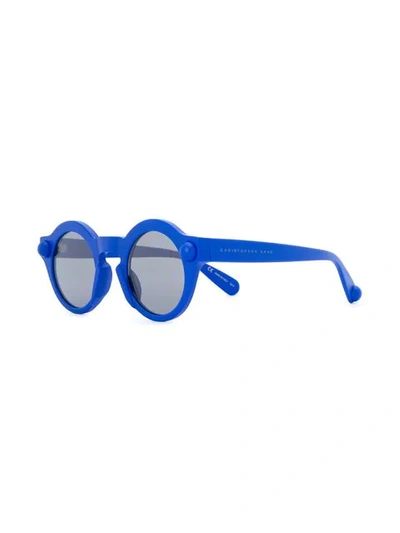 Shop Christopher Kane Round In Blue