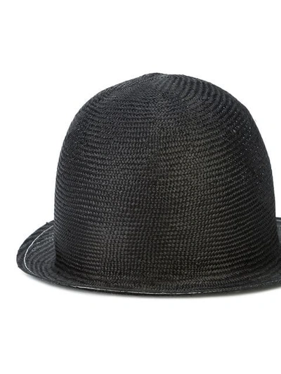 Shop Reinhard Plank Lonely Rounded Hat In Black