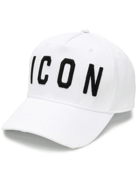 dsquared cap white icon