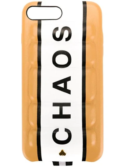Shop Chaos Padded Iphone 8 Case In Neutrals