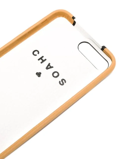 Shop Chaos Padded Iphone 8 Case In Neutrals