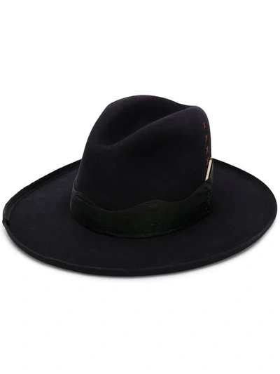 Shop Nick Fouquet Cactus Hat In Black