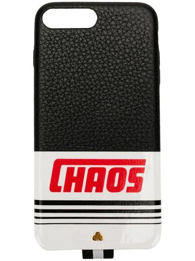 Shop Chaos Reflective Logo Iphone 7+/8+ Case In Black