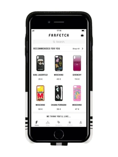 Shop Chaos Reflective Logo Iphone 7+/8+ Case In Black