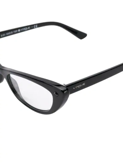 Shop Vogue Eyewear Gigi Cat Eye Glasses - Black
