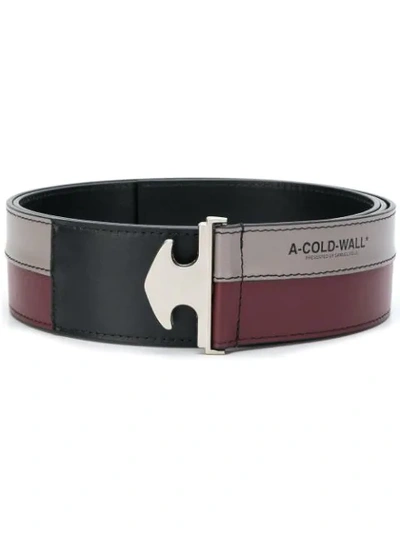 Shop A-cold-wall* Cold In Maroon Grey