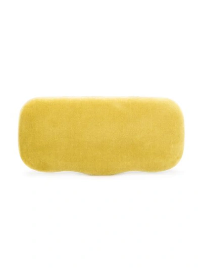 GUCCI EYEWEAR 圆框醋酸纤维太阳眼镜 - 黄色