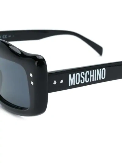 Shop Moschino Eyewear Mos029/s Sunglasses In Black