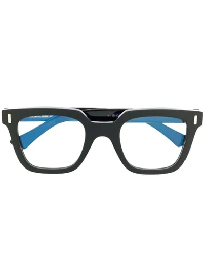 Shop Cutler And Gross Square Frame Glasses In Black