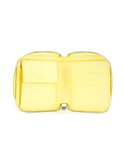 Shop Acne Studios Csarite S Wallet In Yellow