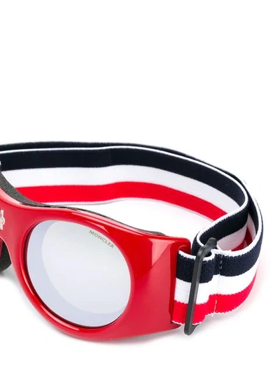 Moncler Mountaineering Goggles In Red