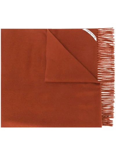 Shop Acne Studios Canada New Oversized Scarf - Brown