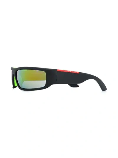 Shop Prada Sport Style Sunglasses In Black