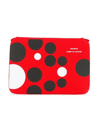 Shop Comme Des Garçons Macbook Air 11'' Case In Red