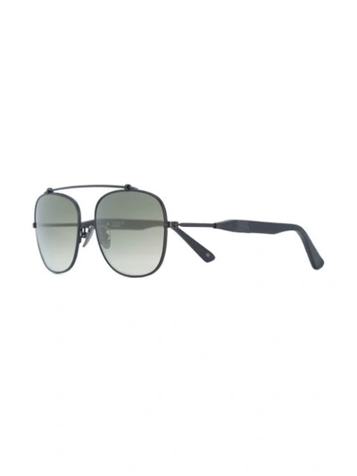 Shop Westward Leaning Malcolm No Middle 05 Sunglasses In Black