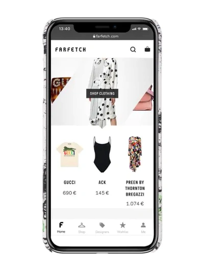 Shop Haculla 'paint Canvas' Iphone X Max-hülle - Weiss In White