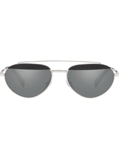 Shop Alain Mikli Elicot Sunglasses In Silver