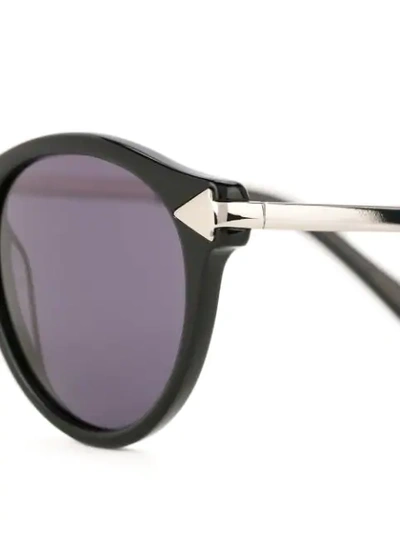 Shop Karen Walker Northern Lights V2 Sunglasses In Black