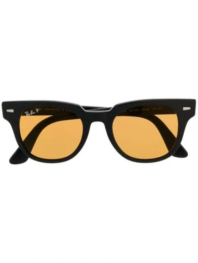 Shop Ray Ban Meteor Sunglasses In Black