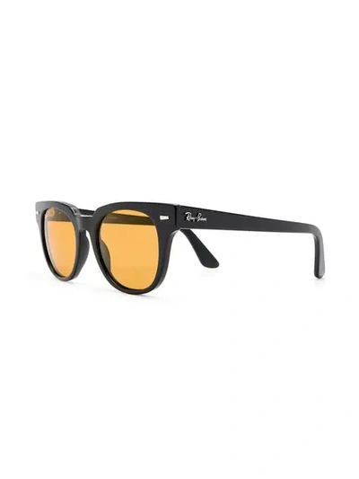 Shop Ray Ban Meteor Sunglasses In Black