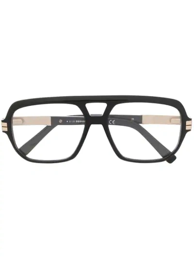 Shop Dsquared2 Eyewear Oversized Glasses - Black