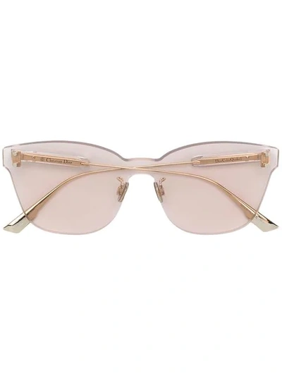 Shop Dior Colorquake2 Sunglasses In Neutrals