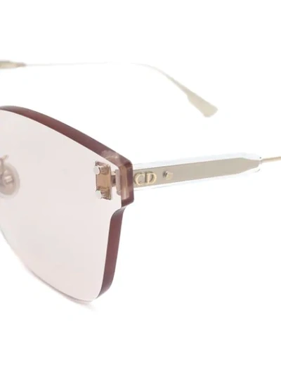 Shop Dior Colorquake2 Sunglasses In Neutrals