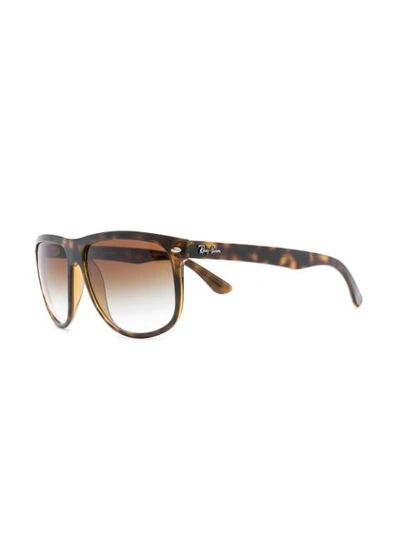 Ray Ban Tortoiseshell Frame Sunglasses In Brown